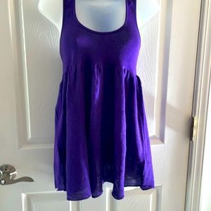 Gorgeous Free People Purple Knit Top